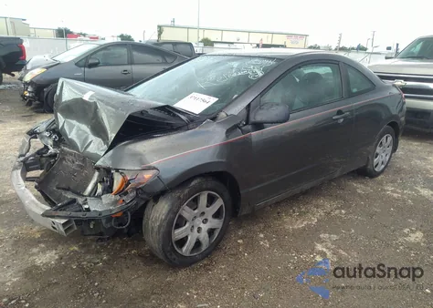 2011 Honda Civic Lx z USA, uszkodzony, nr VIN 2HGFG1B66BH501181